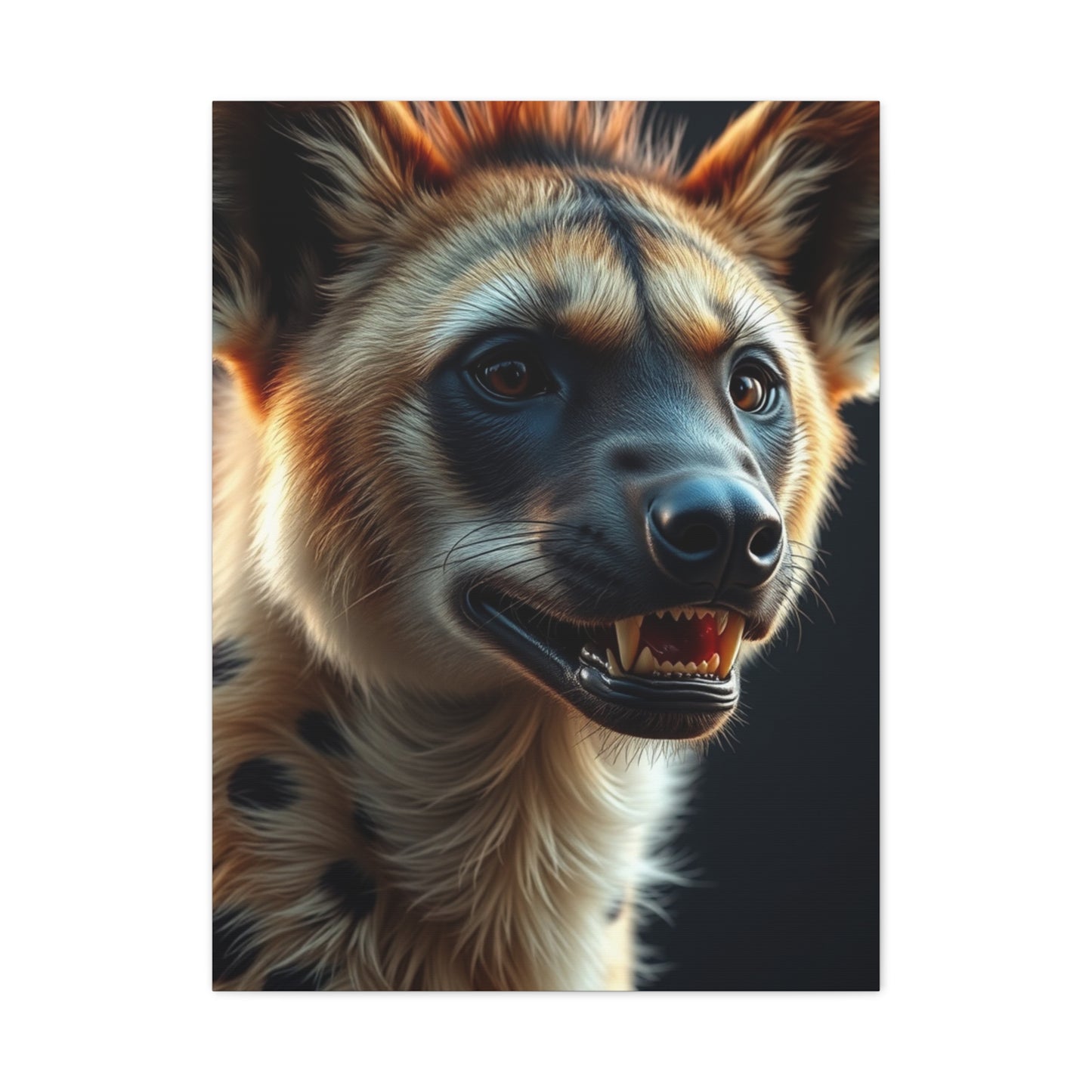 Masterpiece Hyenas Art Vision Wall Art & Canvas Print