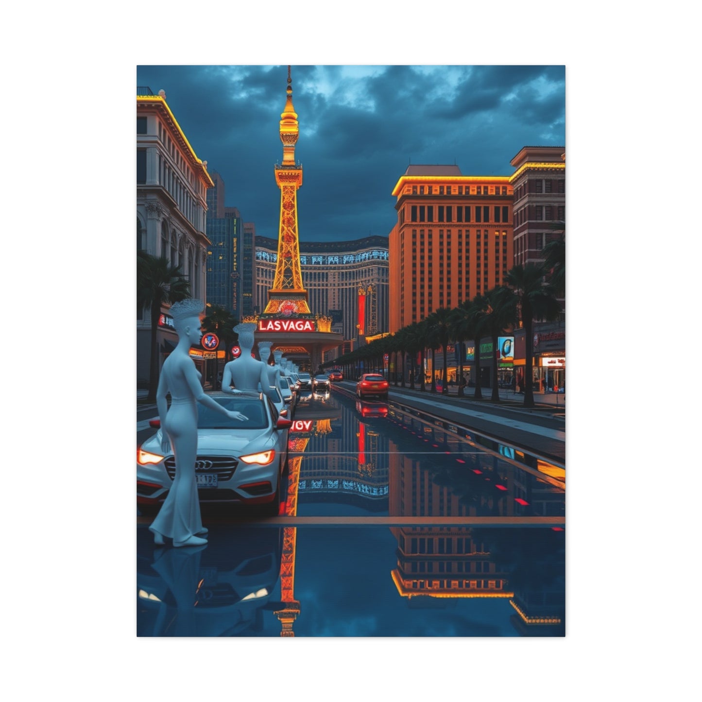 Masterpiece Las Vagas Art Vision Wall Art & Canvas Print