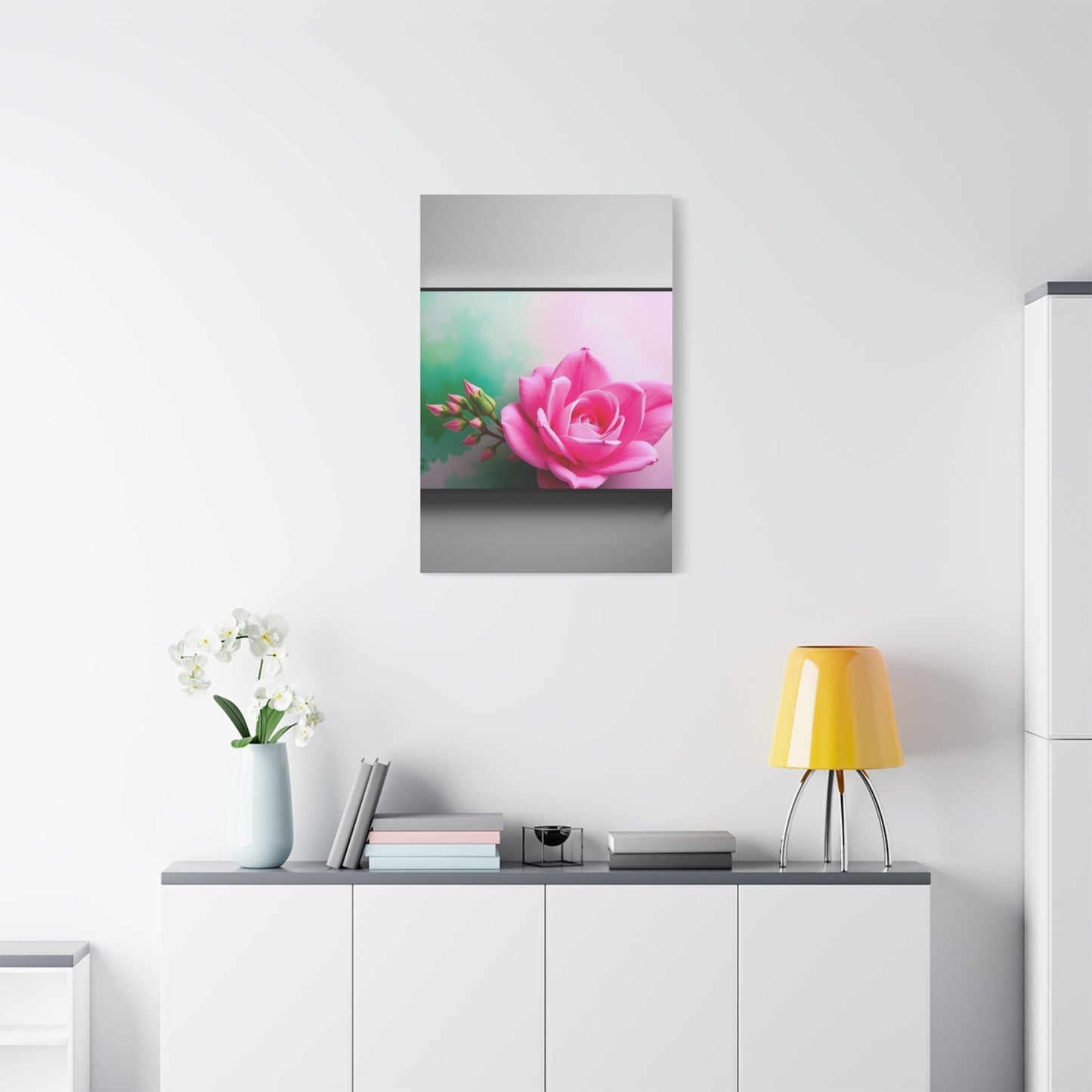 Green & Pink Canvas Art Refined Canvas Wall Art & Canvas Print