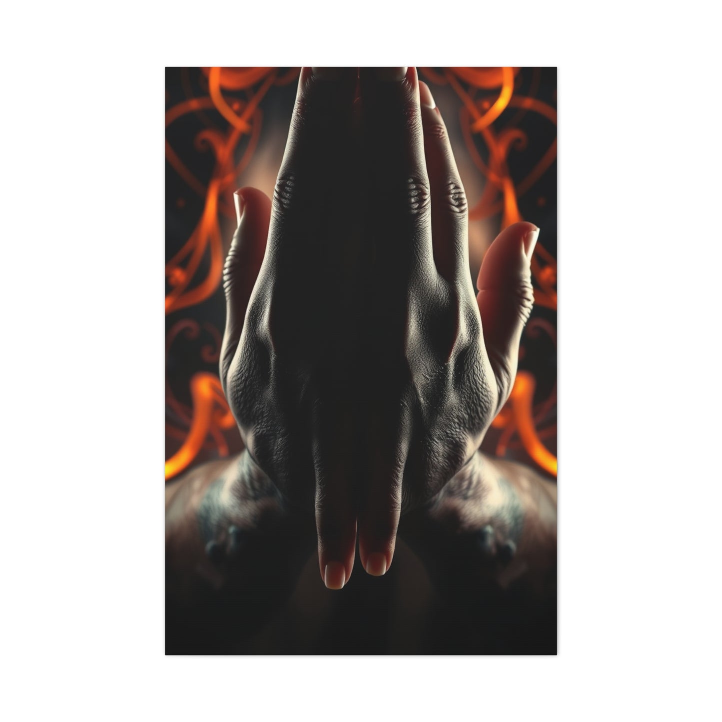 Masterpiece Hands Art Vision Wall Art & Canvas Print