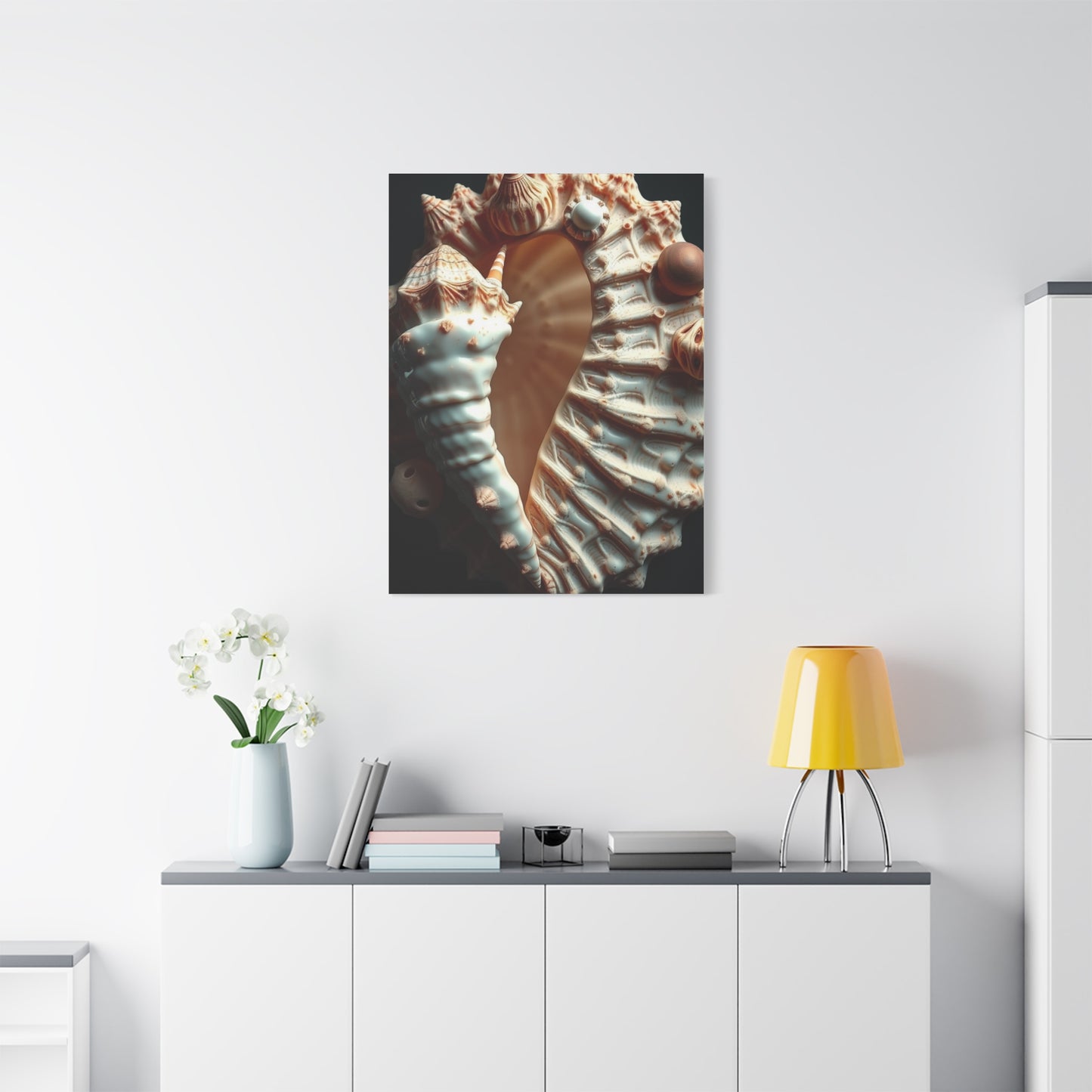 Masterpiece Shells Art Vision Wall Art & Canvas Print
