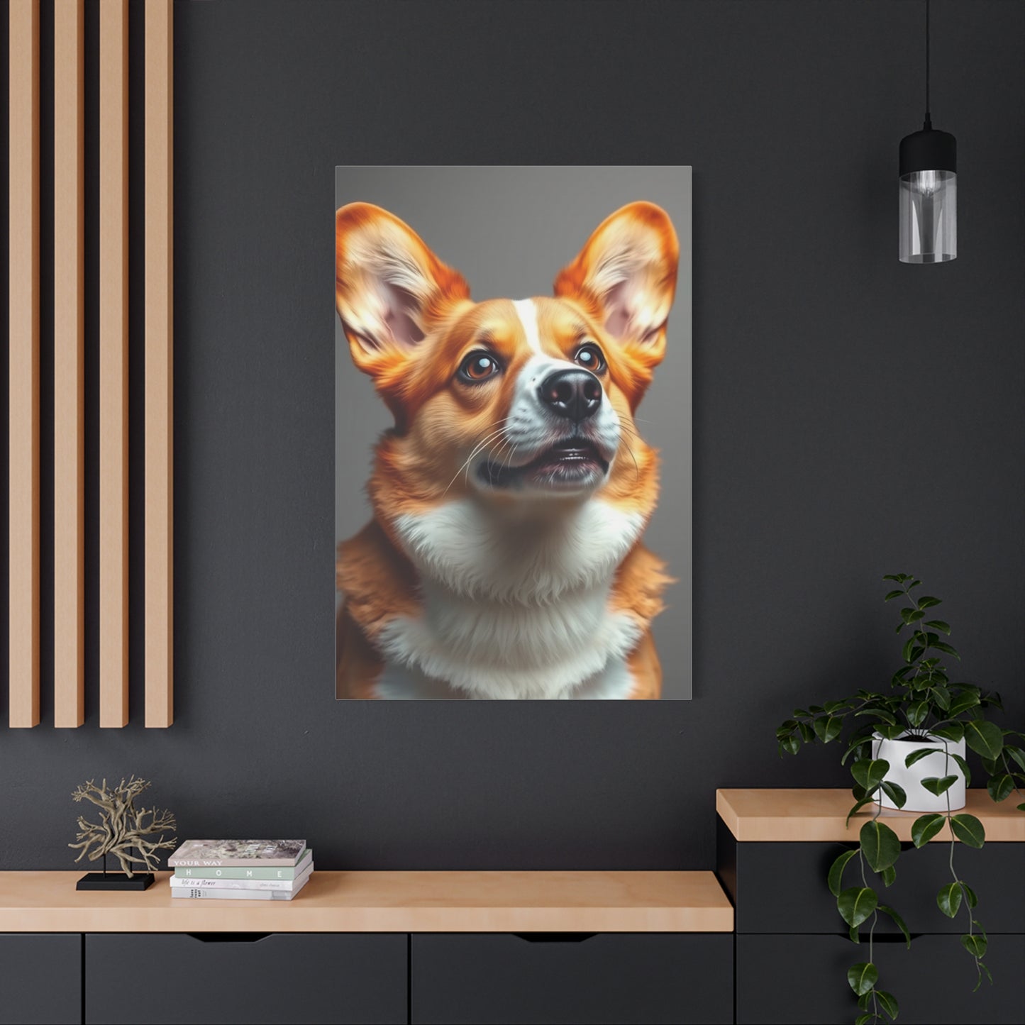 Corgi Dog Art Supreme Gallery Wall Art & Canvas Print