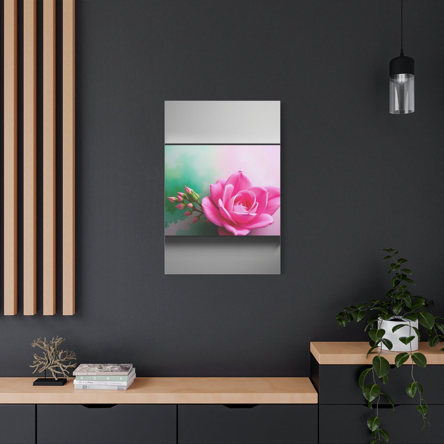 Green & Pink Canvas Art Refined Canvas Wall Art & Canvas Print