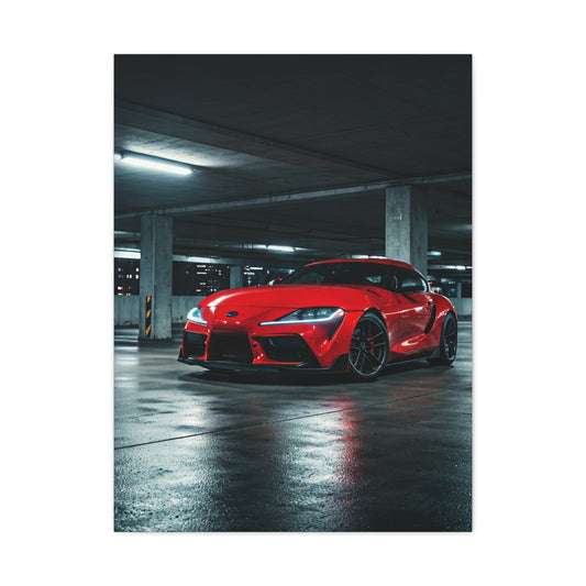 Toyota Supra Mk5 Underground Urban Scene Wall Art & Canvas Prints