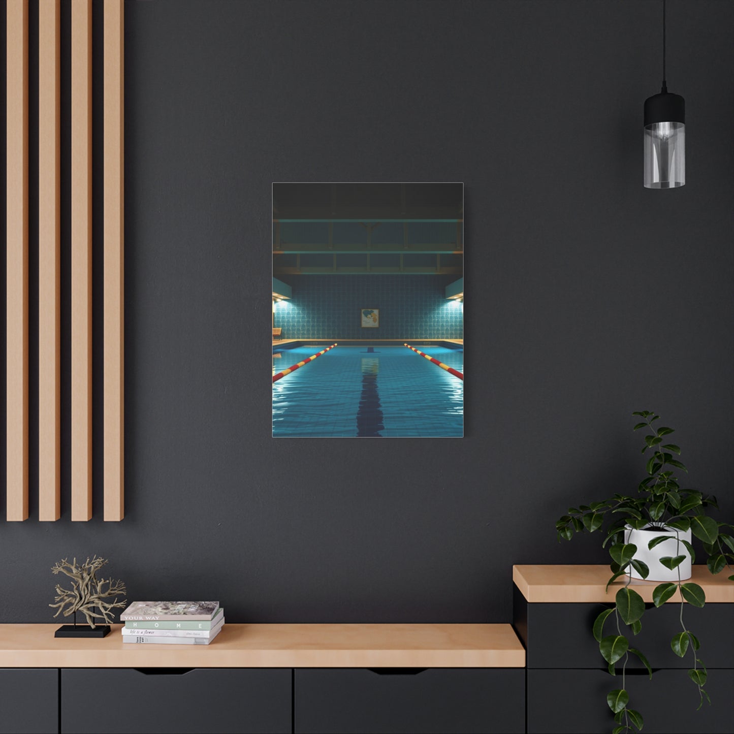 Elite Swimming Pool Art Vision Wall Art & Canvas Print