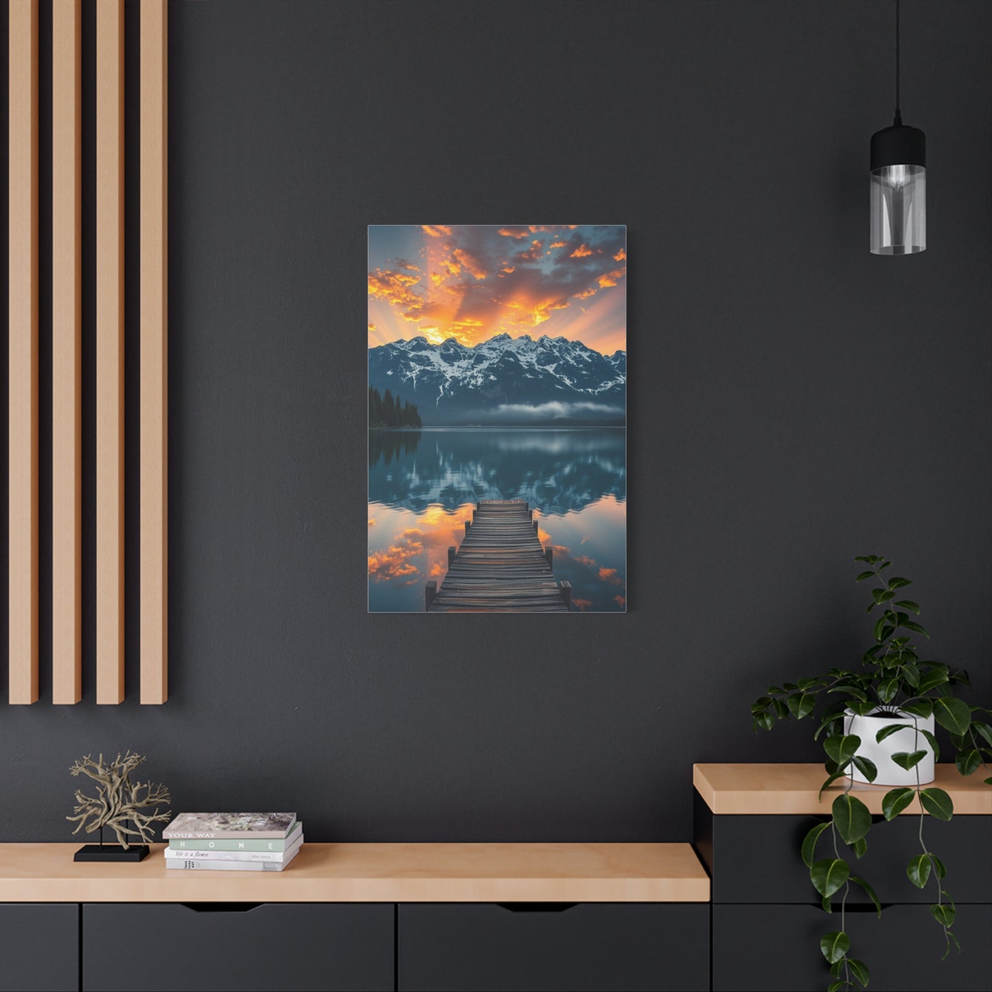 Supreme Lakes Art Collection Wall Art & Canvas Print