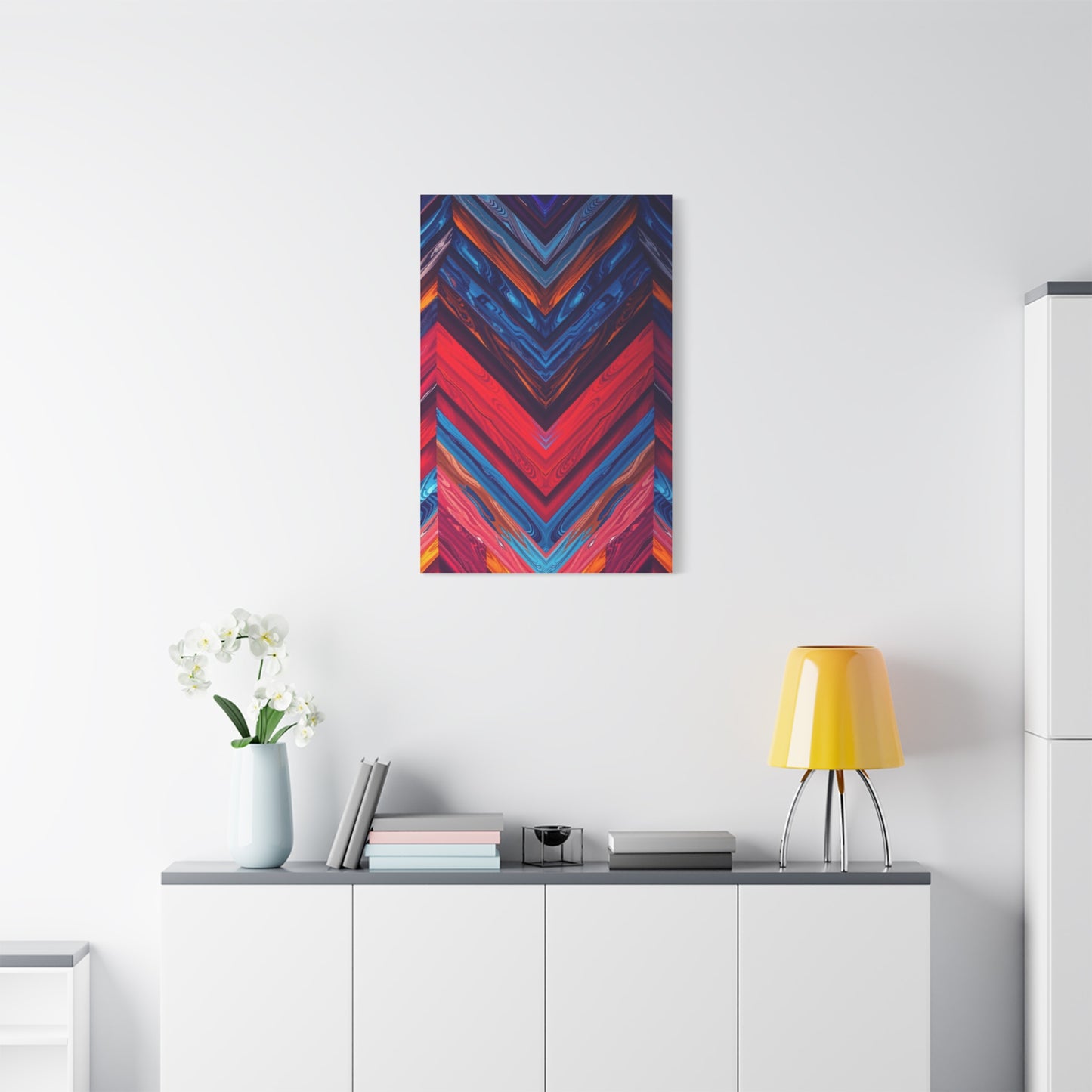 Supreme Chevron Pattern Art Collection Wall Art & Canvas Print