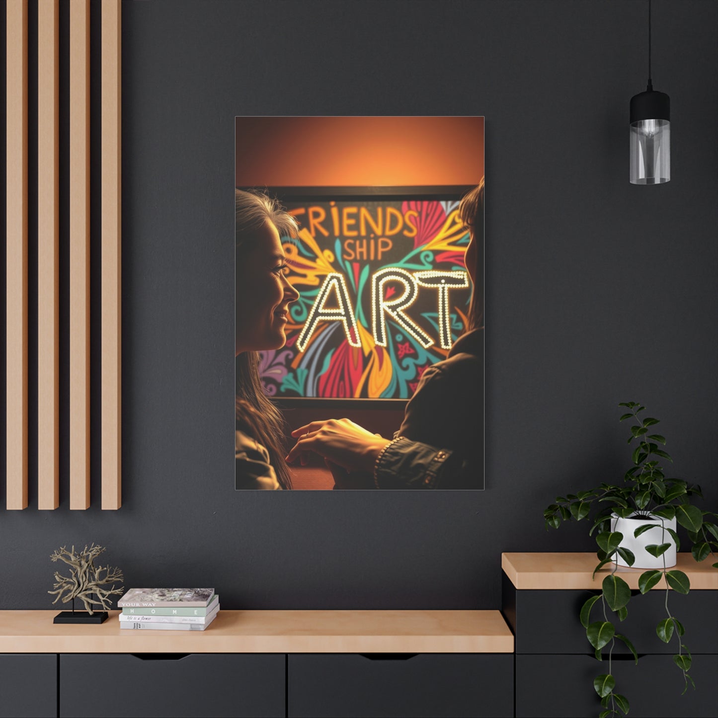 Elite Friendship Art Vision Wall Art & Canvas Print