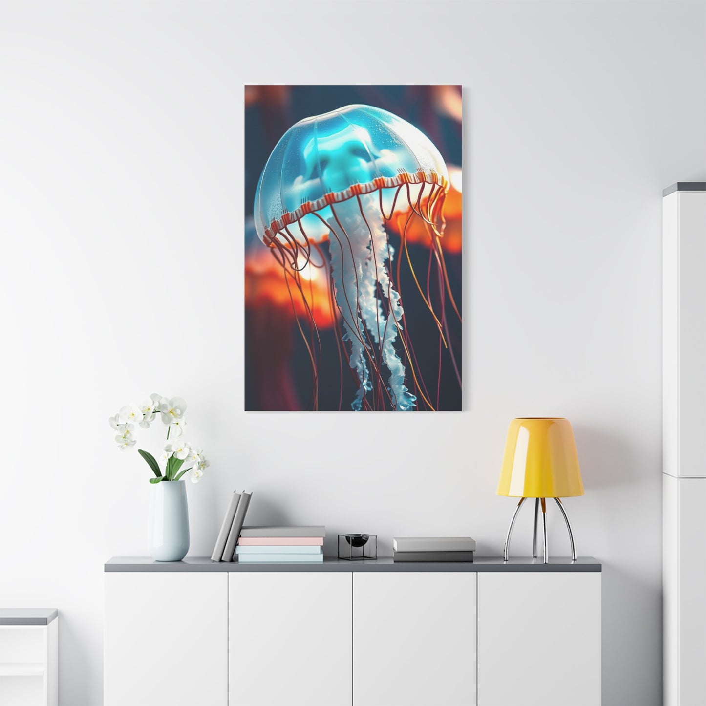 Jellyfish Art Luxury Canvas Wall Art & Canvas Print