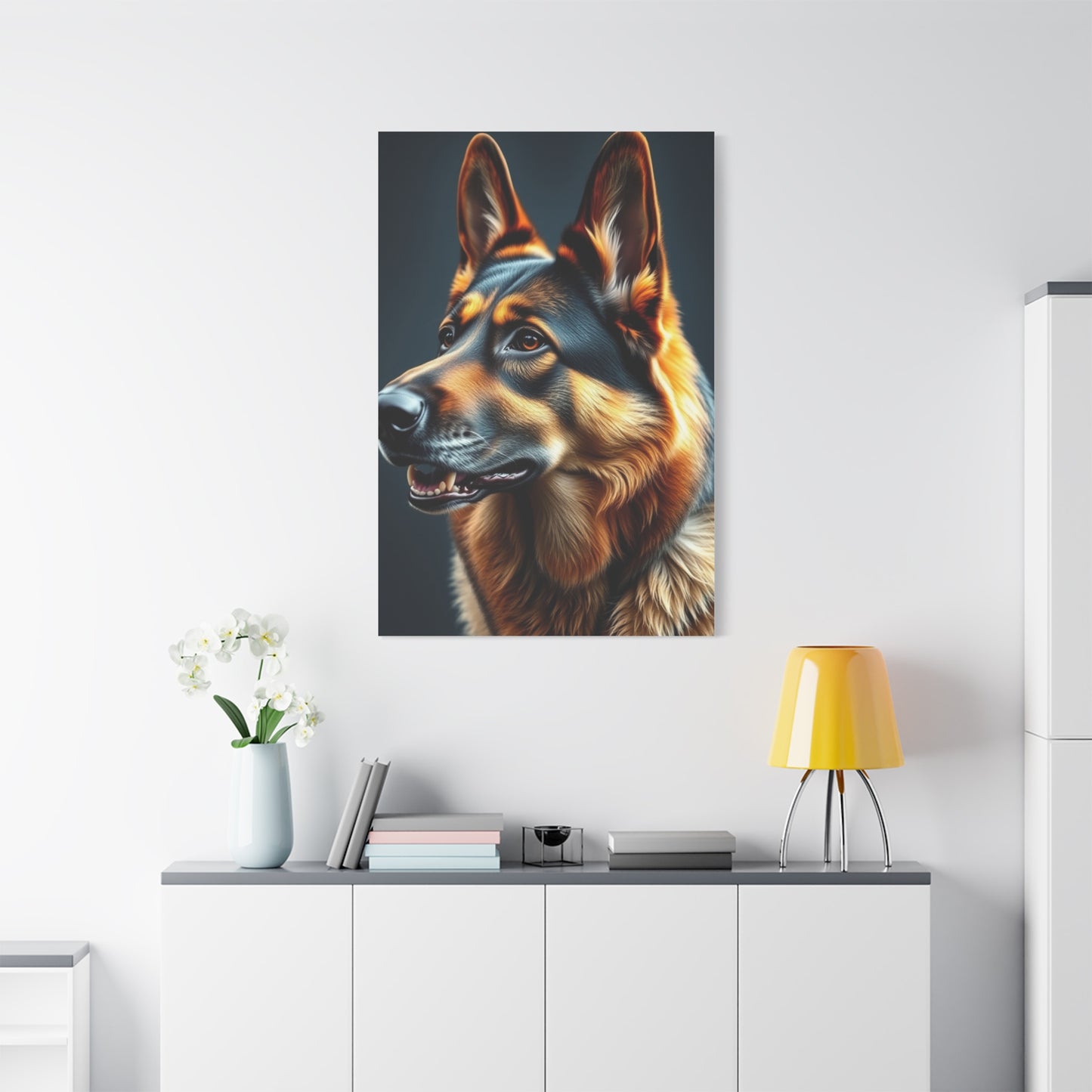 Supreme German Shepherd Art Collection Wall Art & Canvas Print