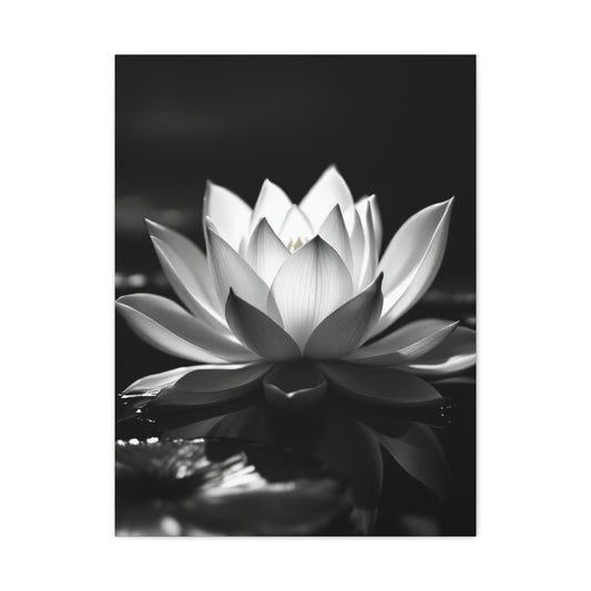 Serene Lotus Reflection Wall Art & Canvas Prints