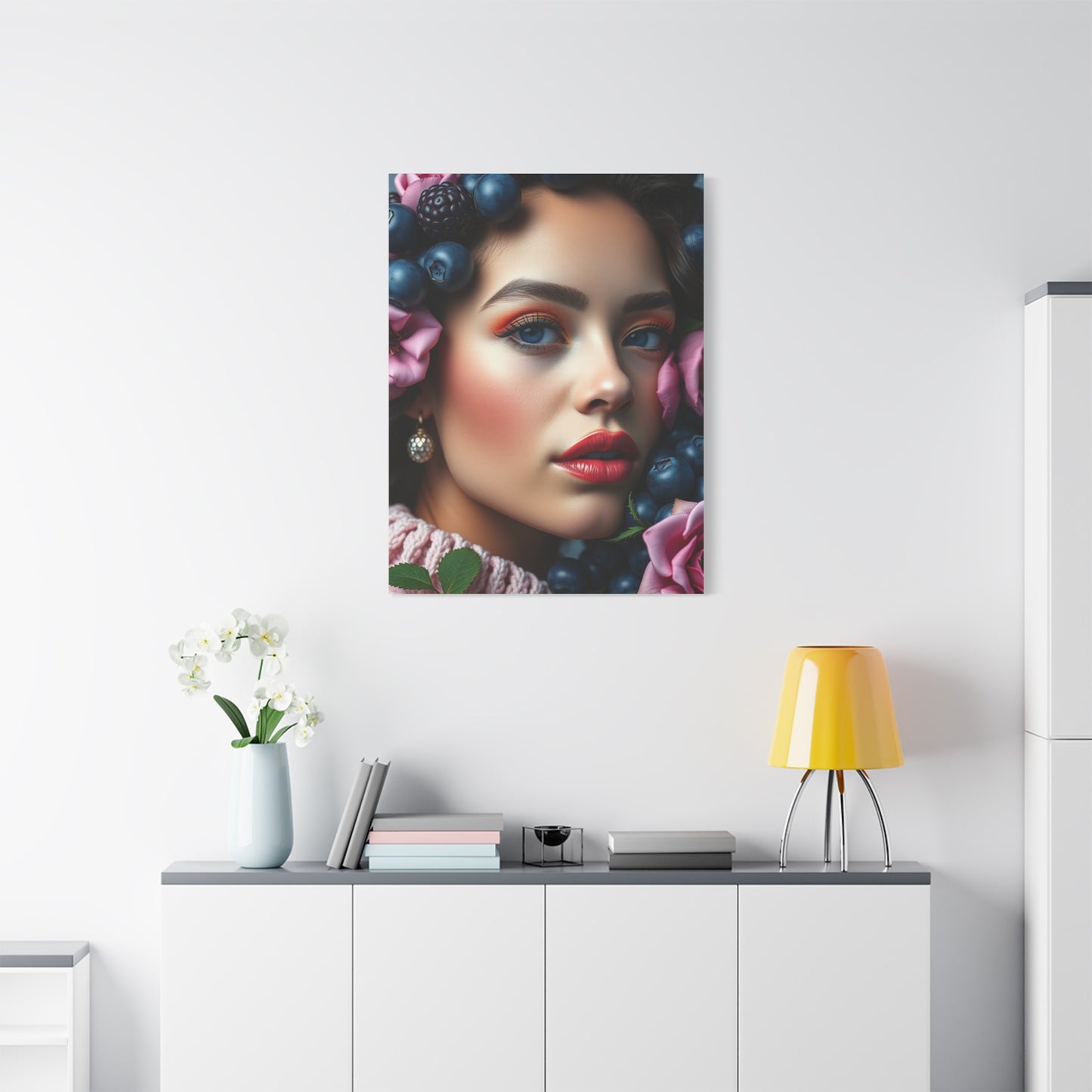 Serenade in Blush & Indigo