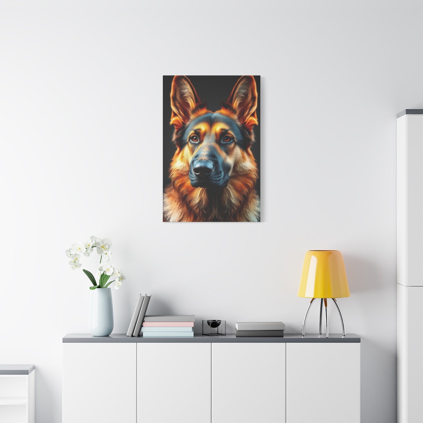 German Shepherd Art Supreme Gallery Wall Art & Canvas Print