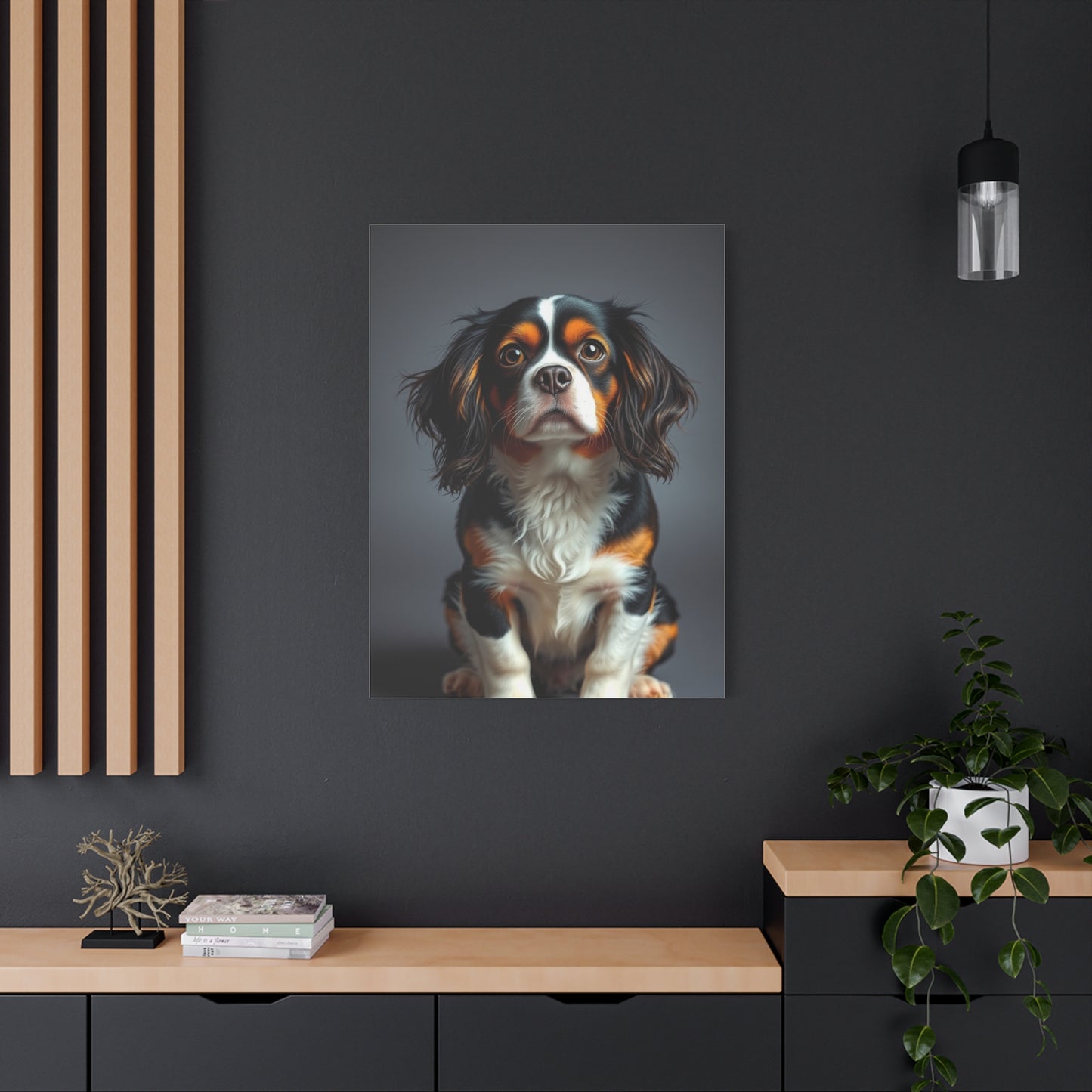 Masterpiece Cavalier King Charles Spaniels Art Vision Wall Art & Canvas Print