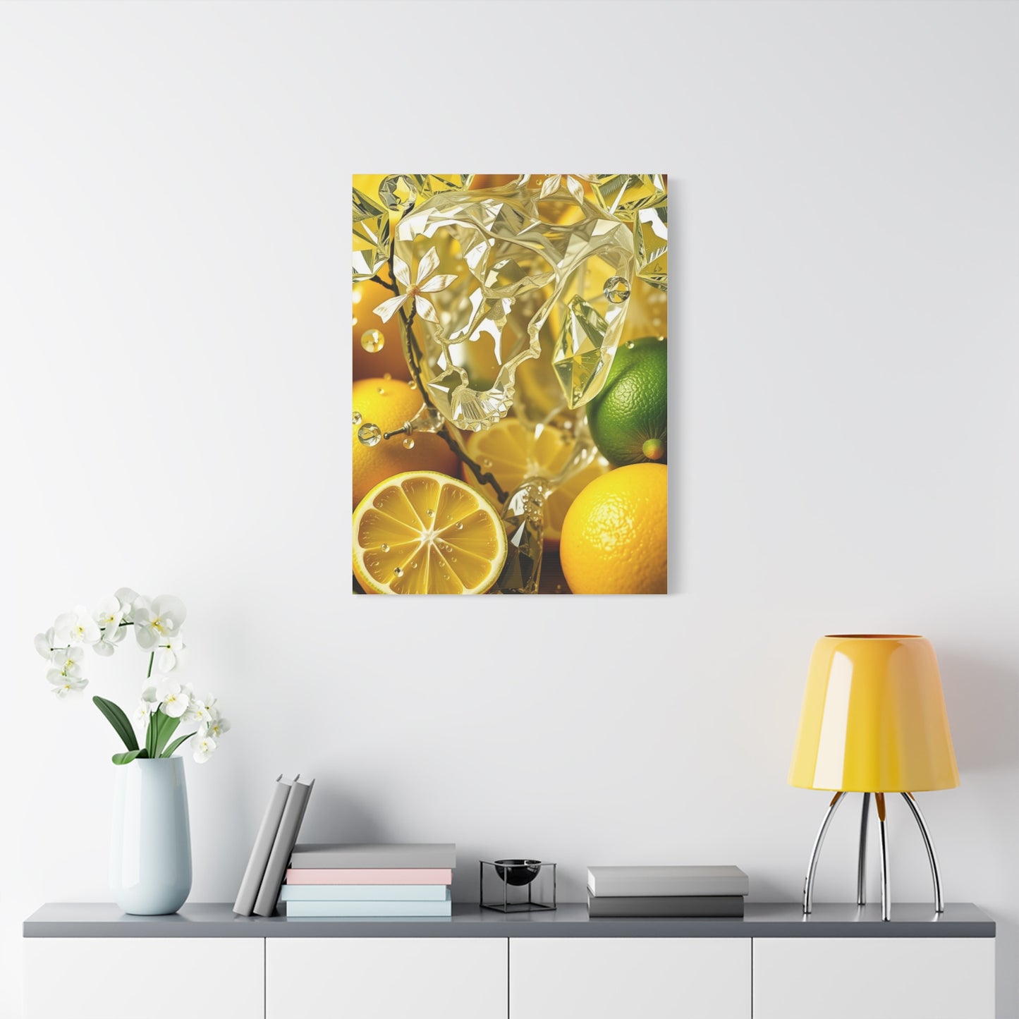 Supreme Lemon & Lime Art Collection Wall Art & Canvas Print