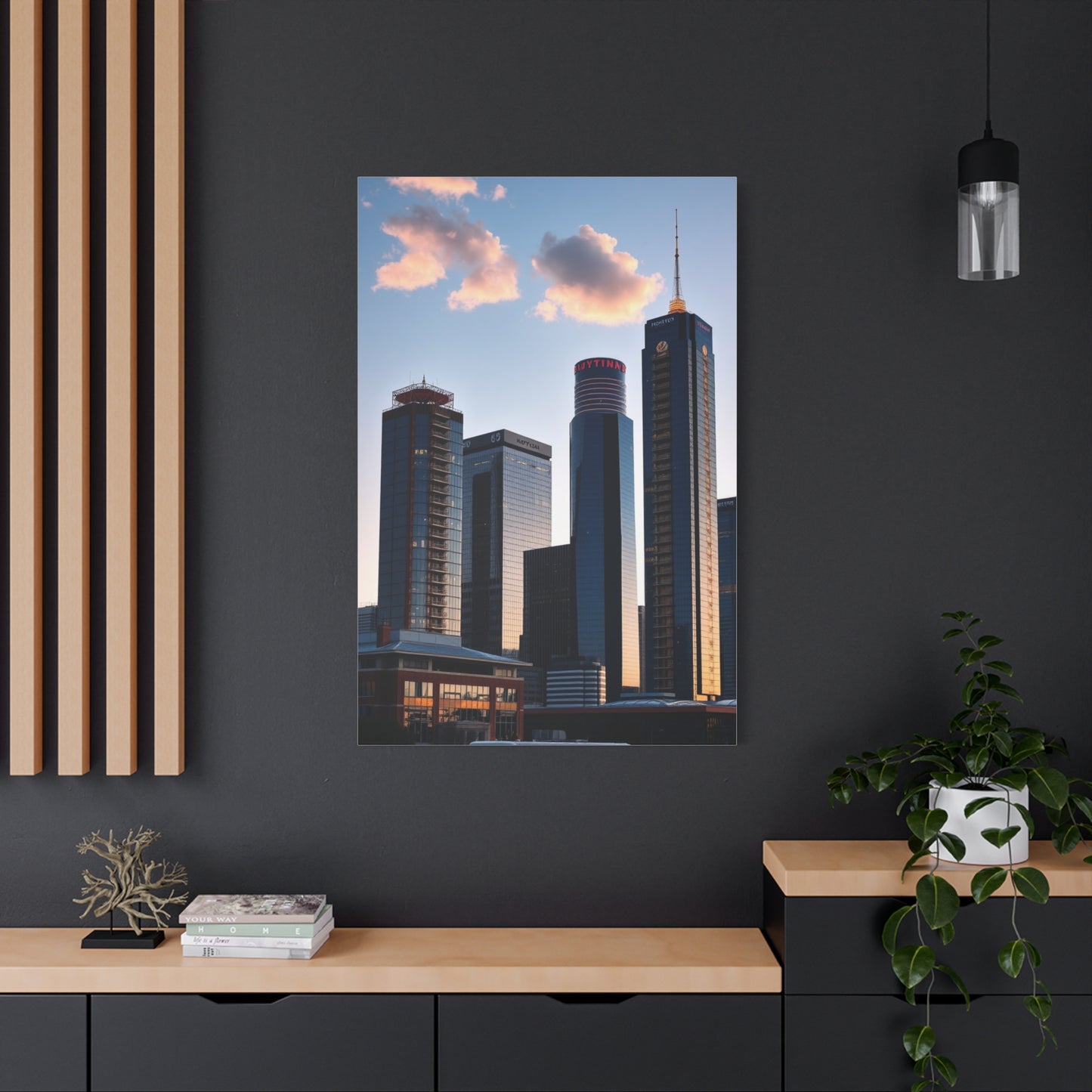 Masterpiece Houston Skylines Art Vision Wall Art & Canvas Print