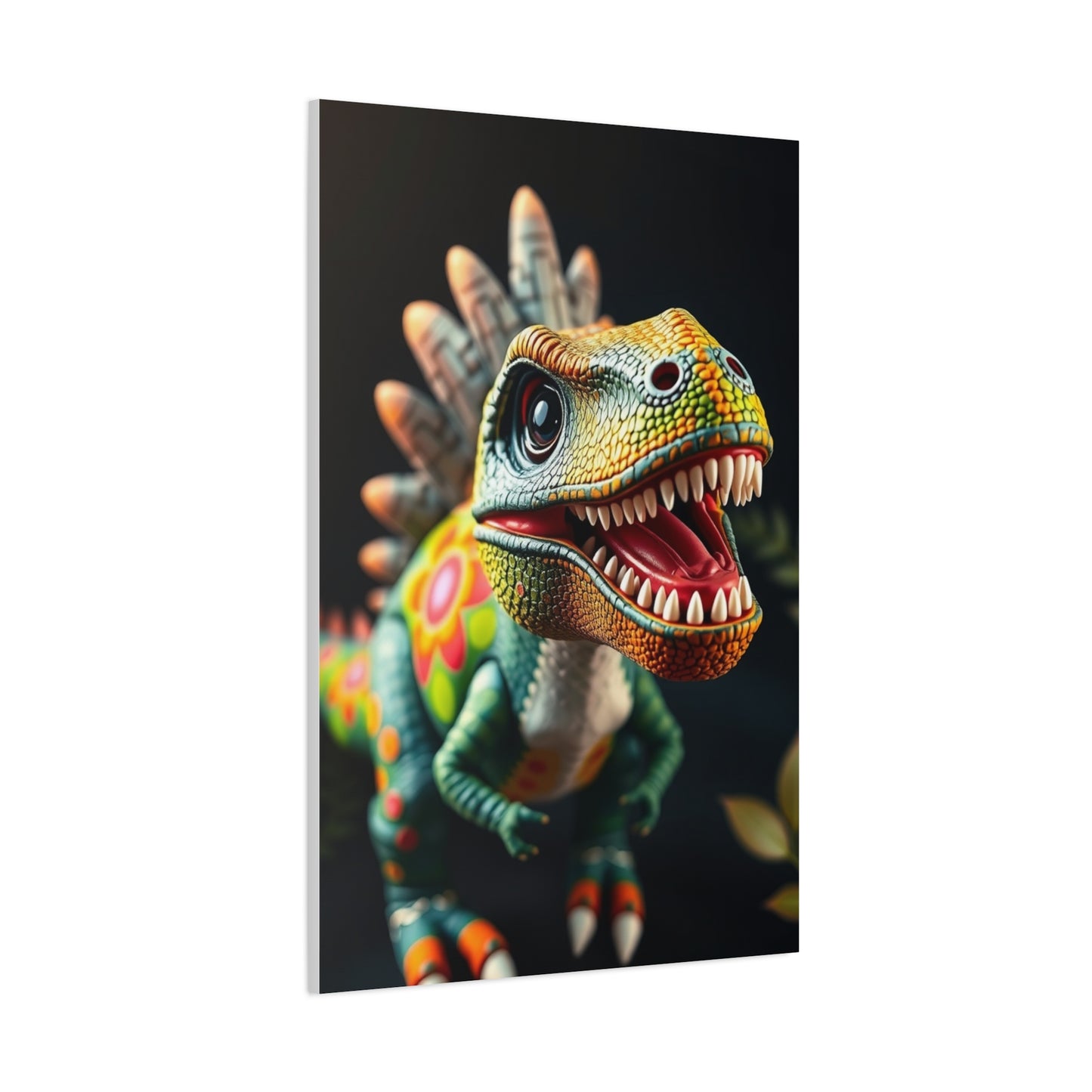 Kid’s Dinosaur Art Refined Canvas Wall Art & Canvas Print