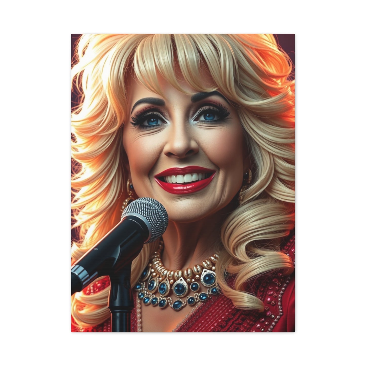 Masterpiece Dolly Parton Art Vision Wall Art & Canvas Print