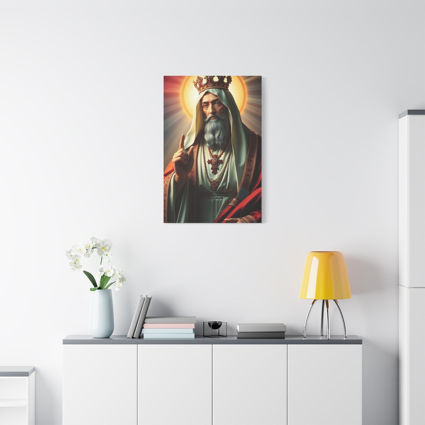 Masterpiece Religious Figures Wall Art Vision Wall Art & Canvas Print