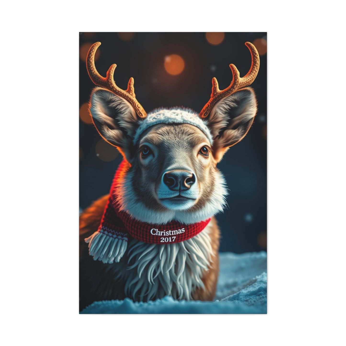 Supreme Christmas Animal Art Collection Wall Art & Canvas Print