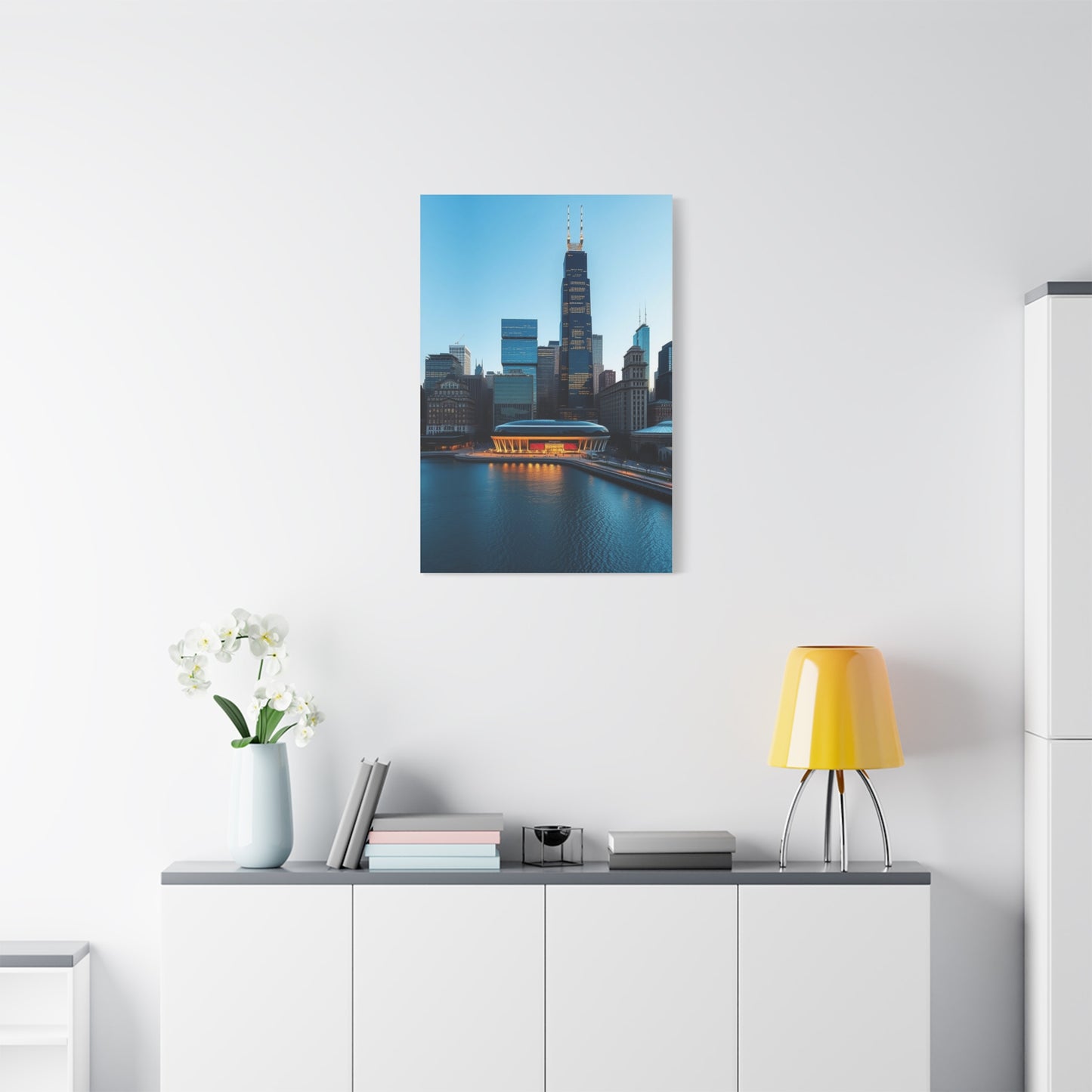 Supreme Chicago Skylines Art Collection Wall Art & Canvas Print