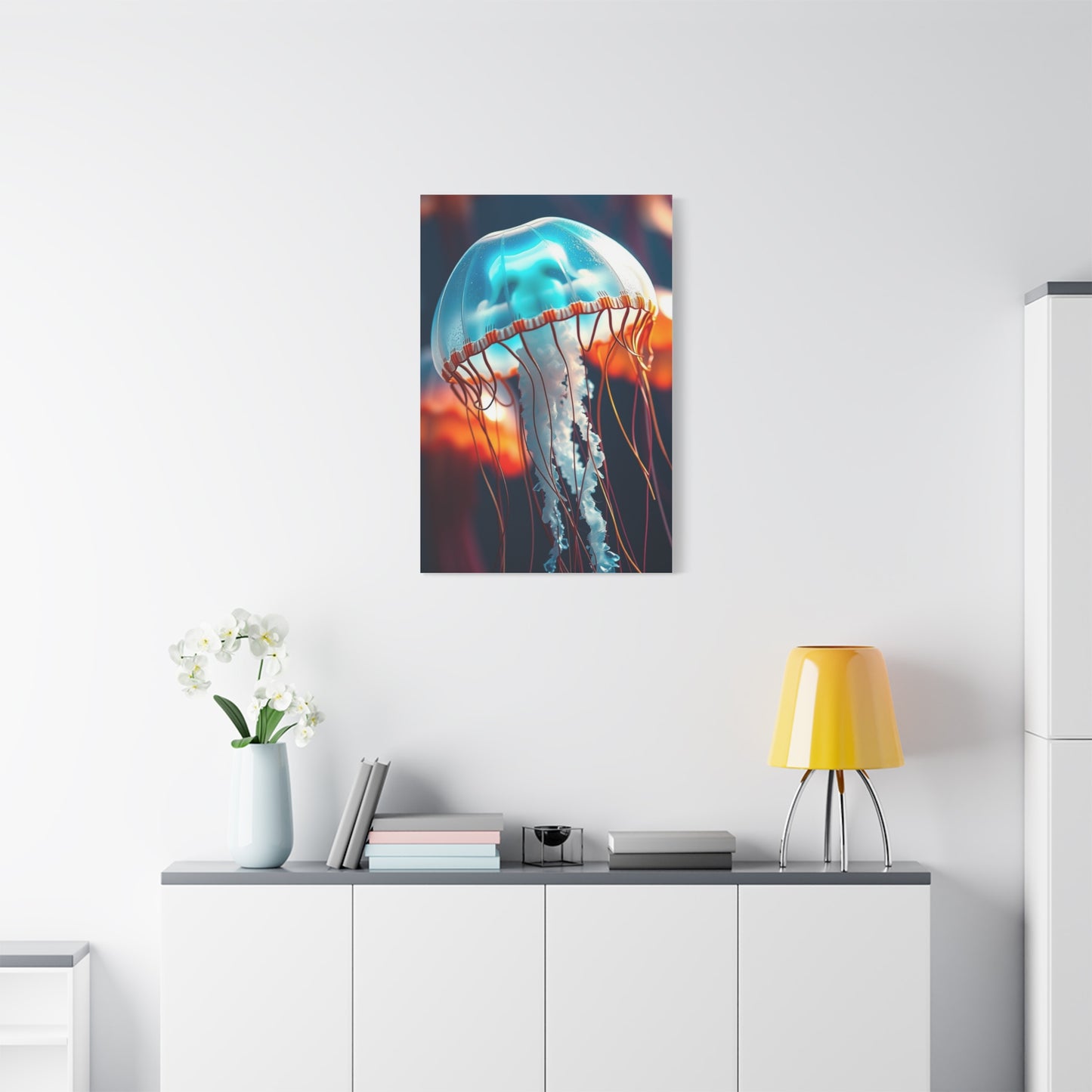 Jellyfish Art Luxury Canvas Wall Art & Canvas Print