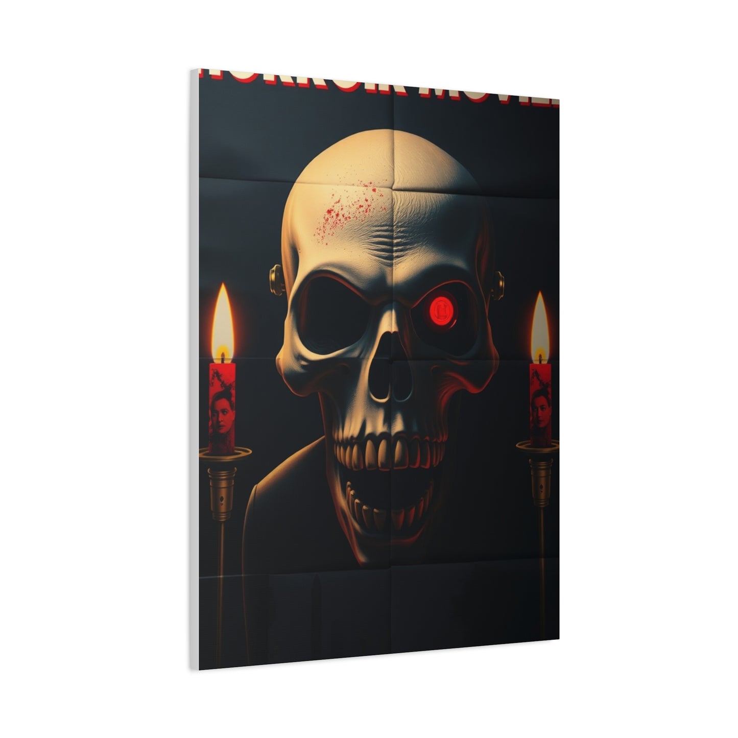 Masterpiece Horror Movie Posters Art Vision Wall Art & Canvas Print