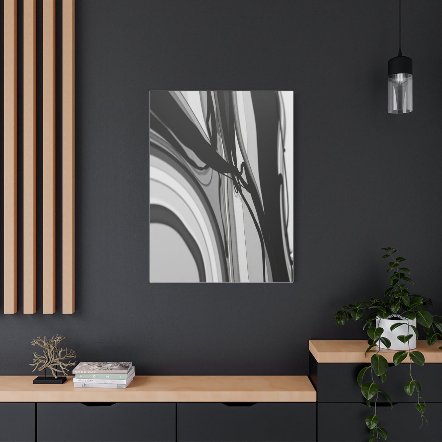 Supreme Black and White Abstract Art Collection Wall Art & Canvas Print
