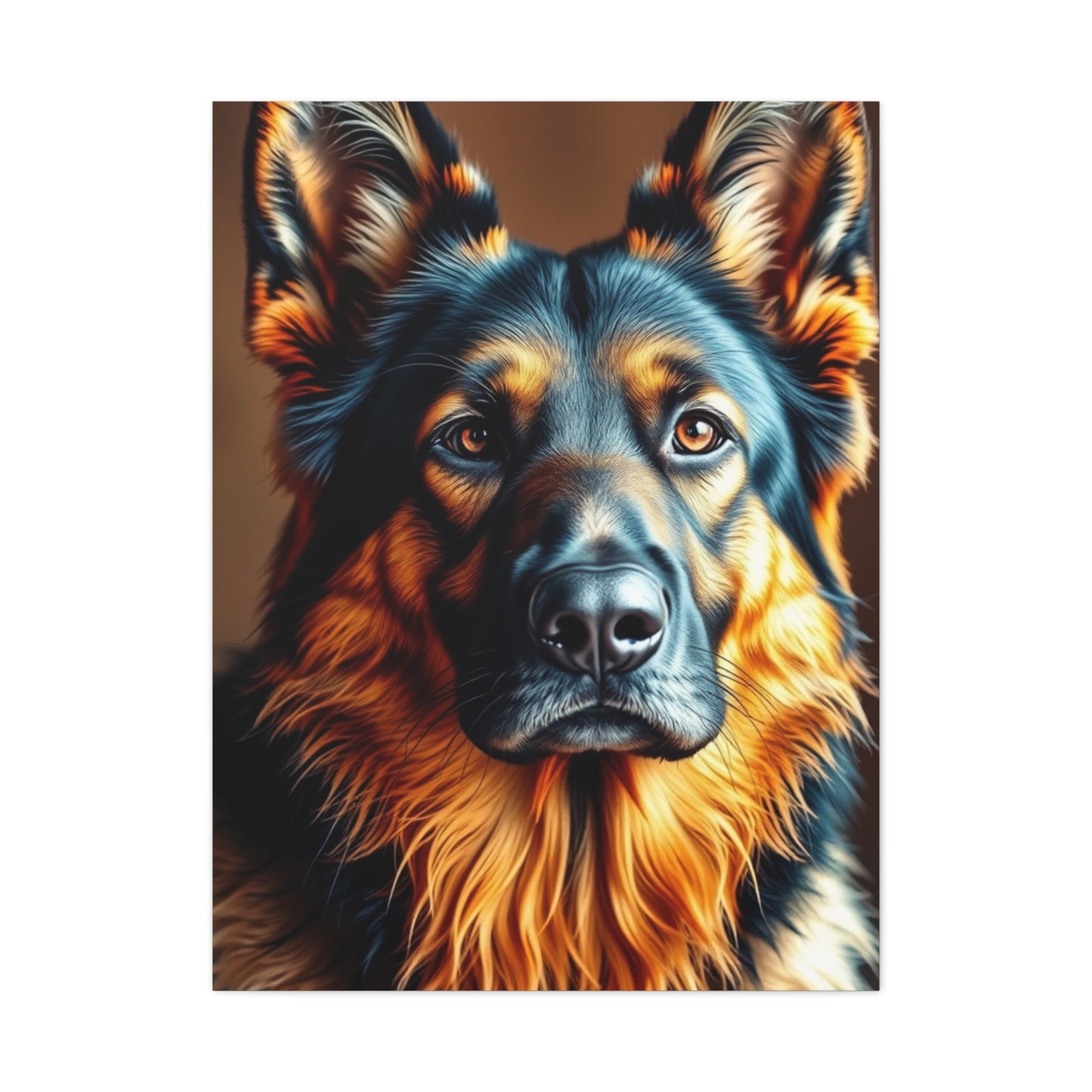 German Shepherd Art Luxury Canvas Wall Art & Canvas Print
