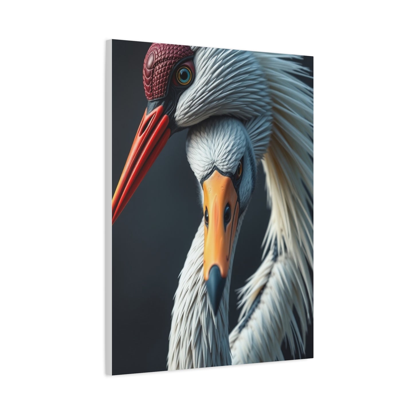 Masterpiece Crane Bird Art Vision Wall Art & Canvas Print