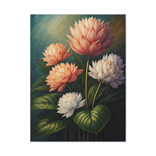 Soft Peony Serenity Wall Art & Canvas Print