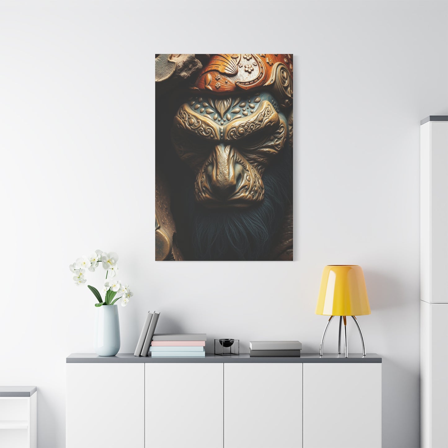 Masterpiece Cave Man Art Vision Wall Art & Canvas Print