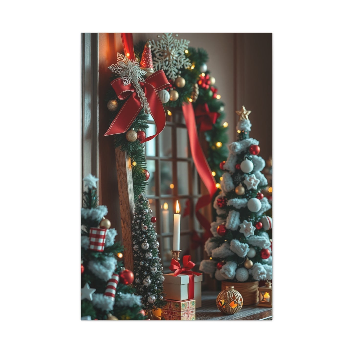 Holiday Decor Art Luxury Canvas Wall Art & Canvas Print