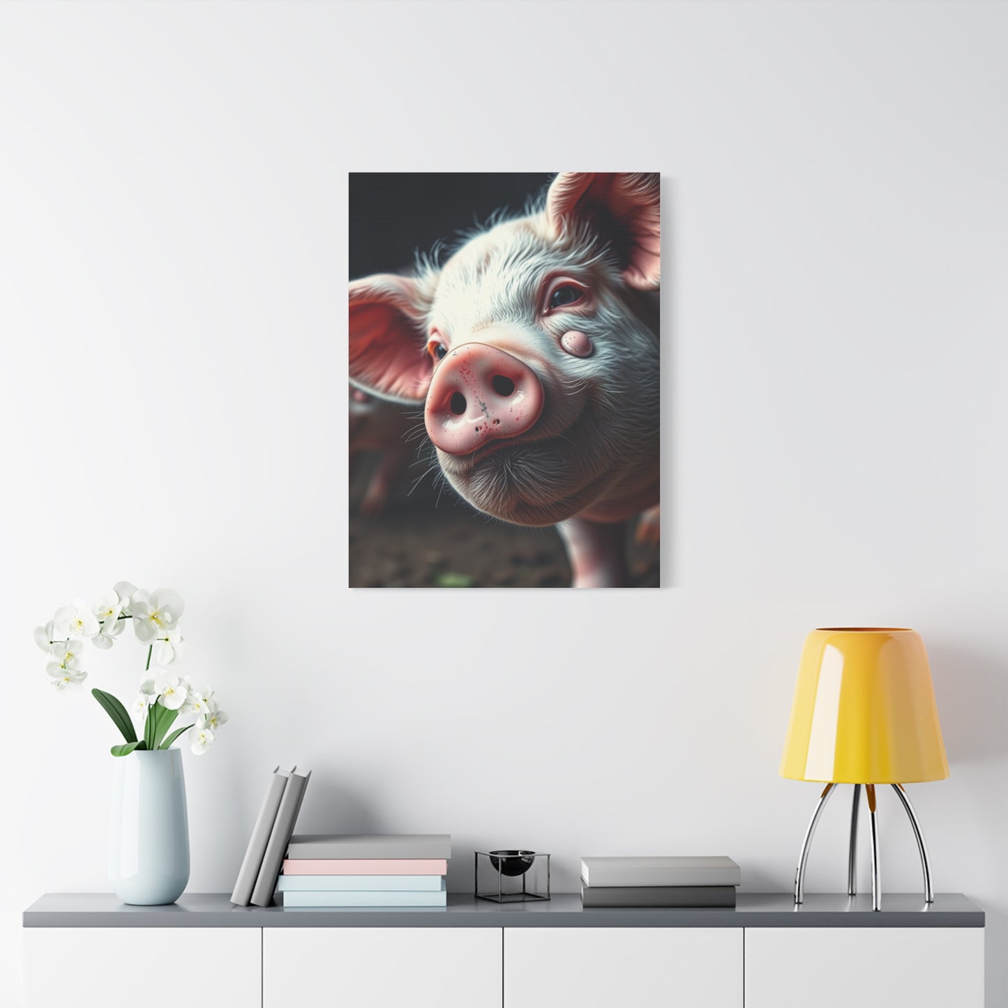 Pig Art Supreme Gallery Wall Art & Canvas Print