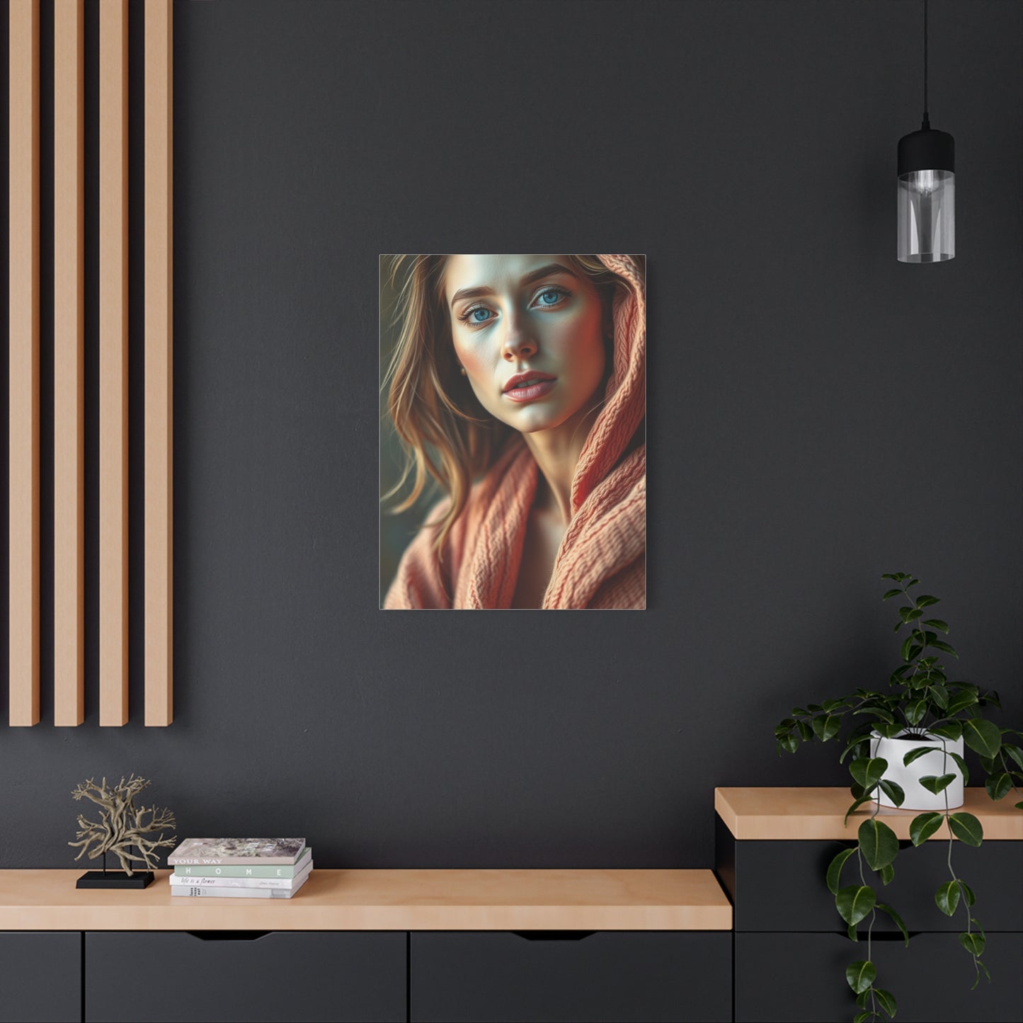 Vision Female Portrait Art Art Wall Art & Canvas Print