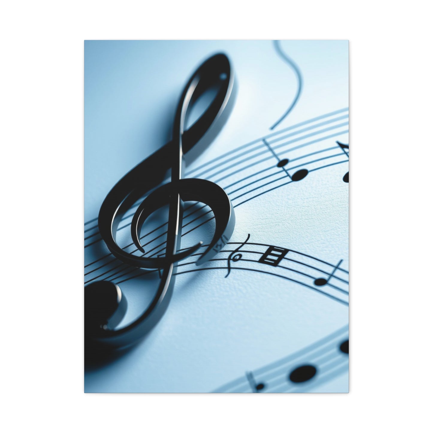 Supreme Musical Notes Art Collection Wall Art & Canvas Print