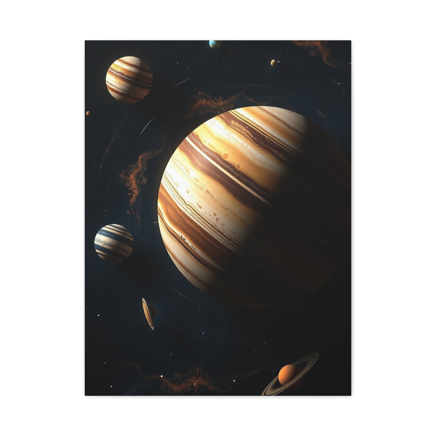 Solar System Wall Art Luxury Canvas Wall Art & Canvas Print