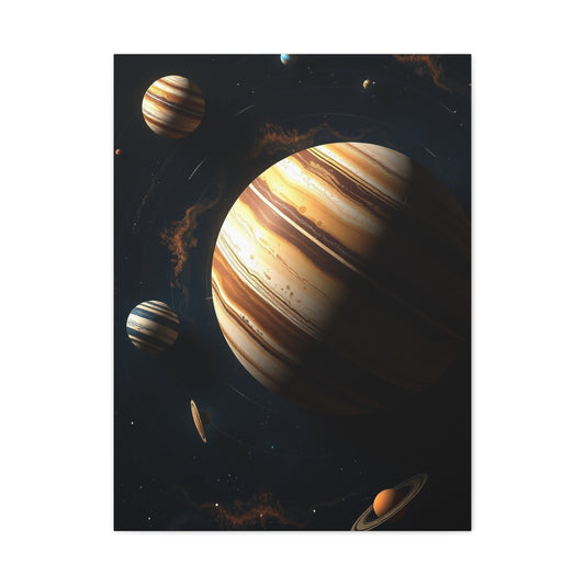 Solar System Wall Art Luxury Canvas Wall Art & Canvas Print