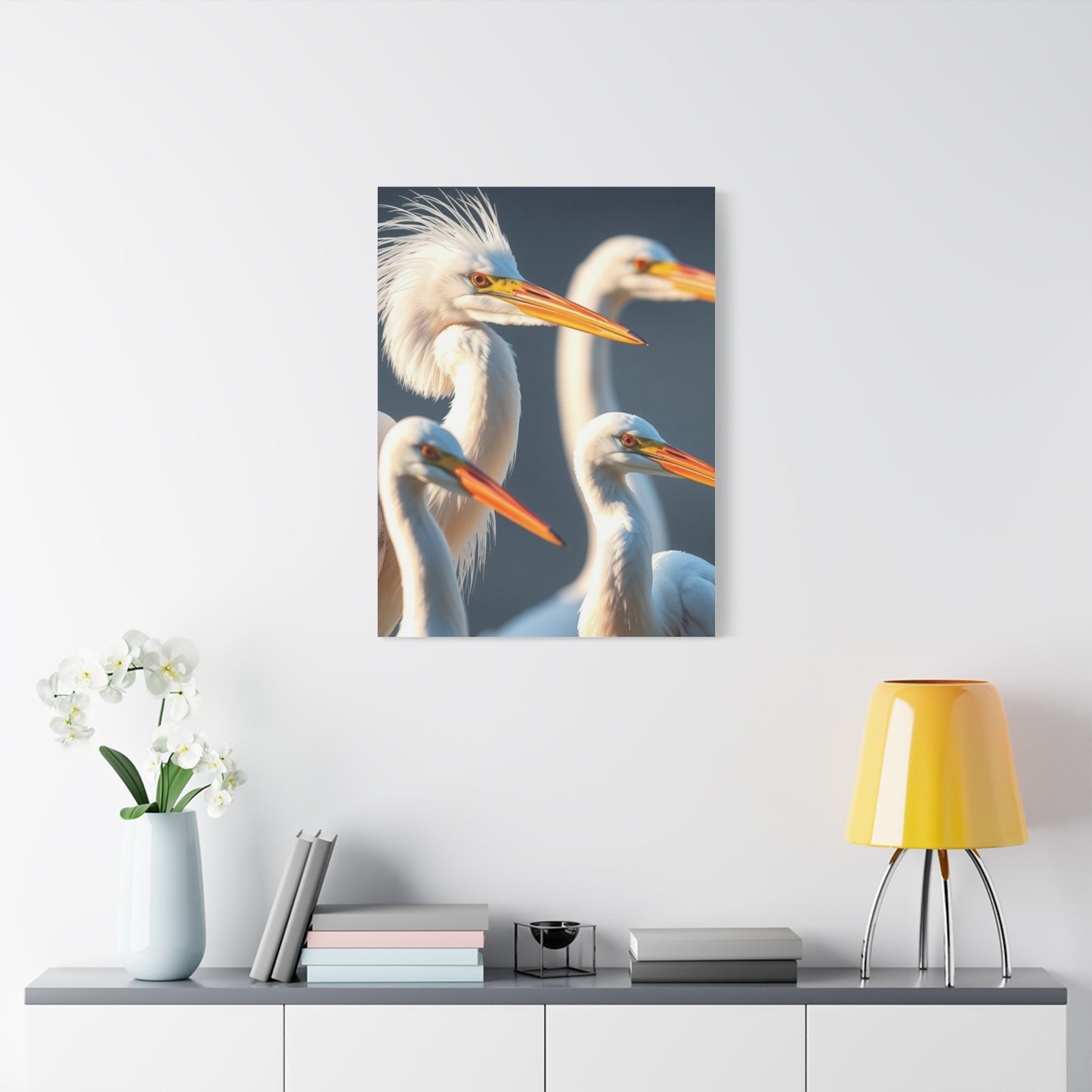 Supreme Herons and Egrets Art Collection Wall Art & Canvas Print