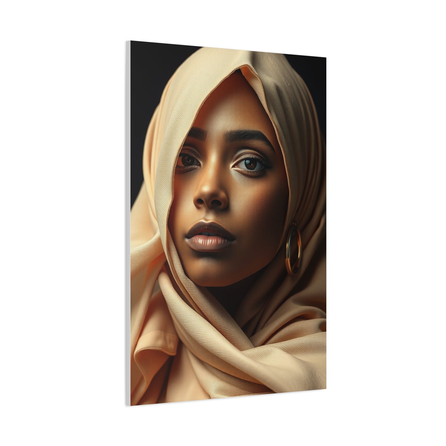 Masterpiece Black & Beige Art Vision Wall Art & Canvas Print