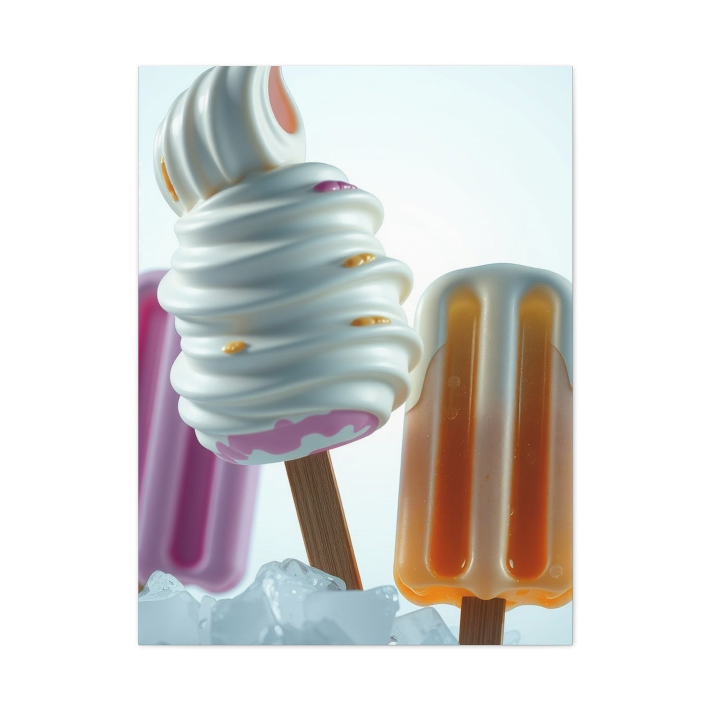 Ice Cream & Popsicle Art Supreme Gallery Wall Art & Canvas Print