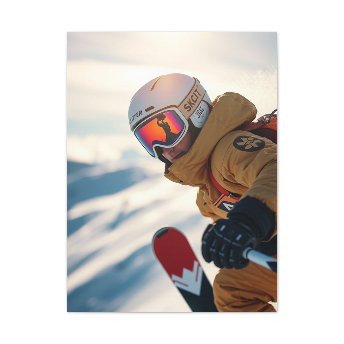 Elite Skiing Art Vision Wall Art & Canvas Print