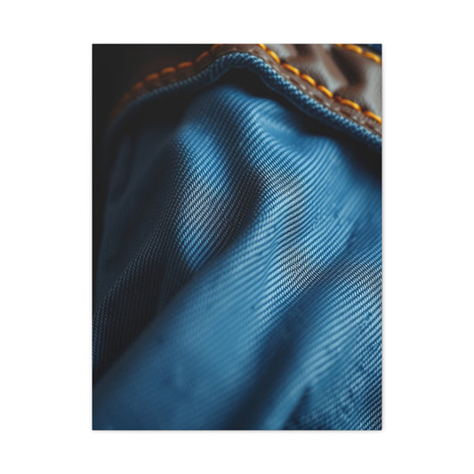 Supreme Denim and Leather Art Collection Wall Art & Canvas Print
