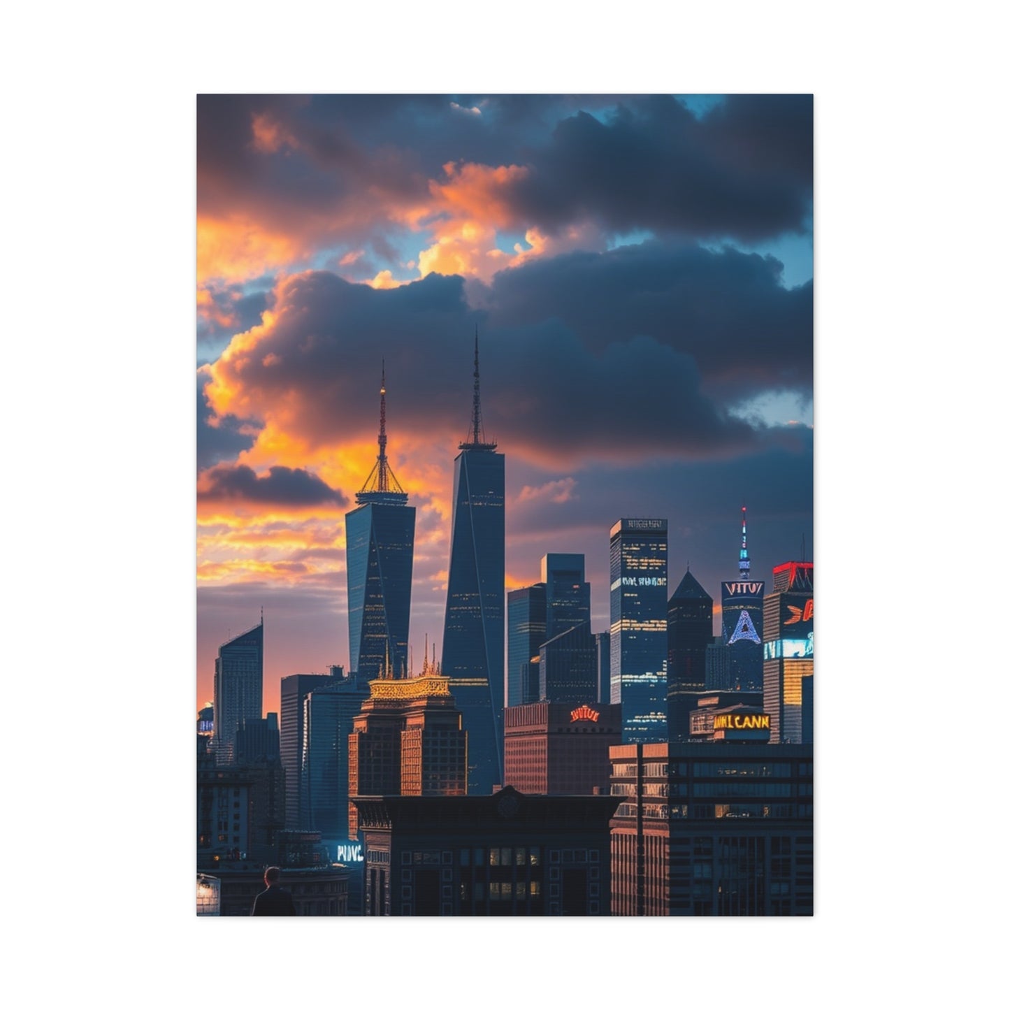 Supreme Skyline Art Collection Wall Art & Canvas Print