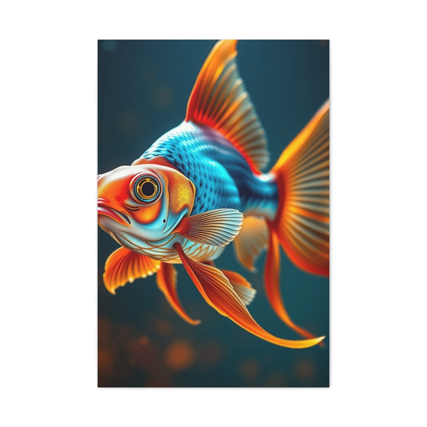 Goldfish Art Luxury Canvas Wall Art & Canvas Print