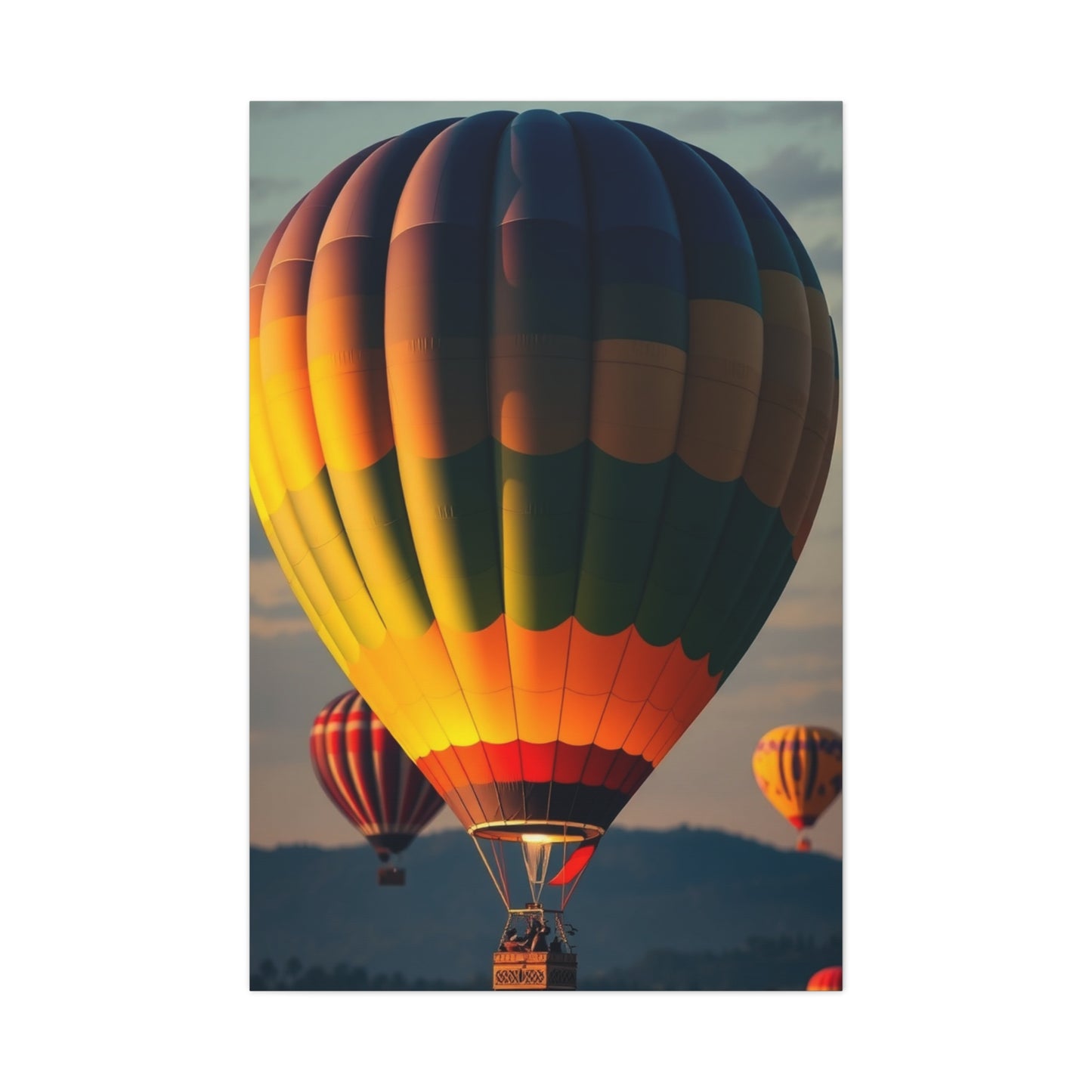 Hot Air Balloon Art Refined Canvas Wall Art & Canvas Print