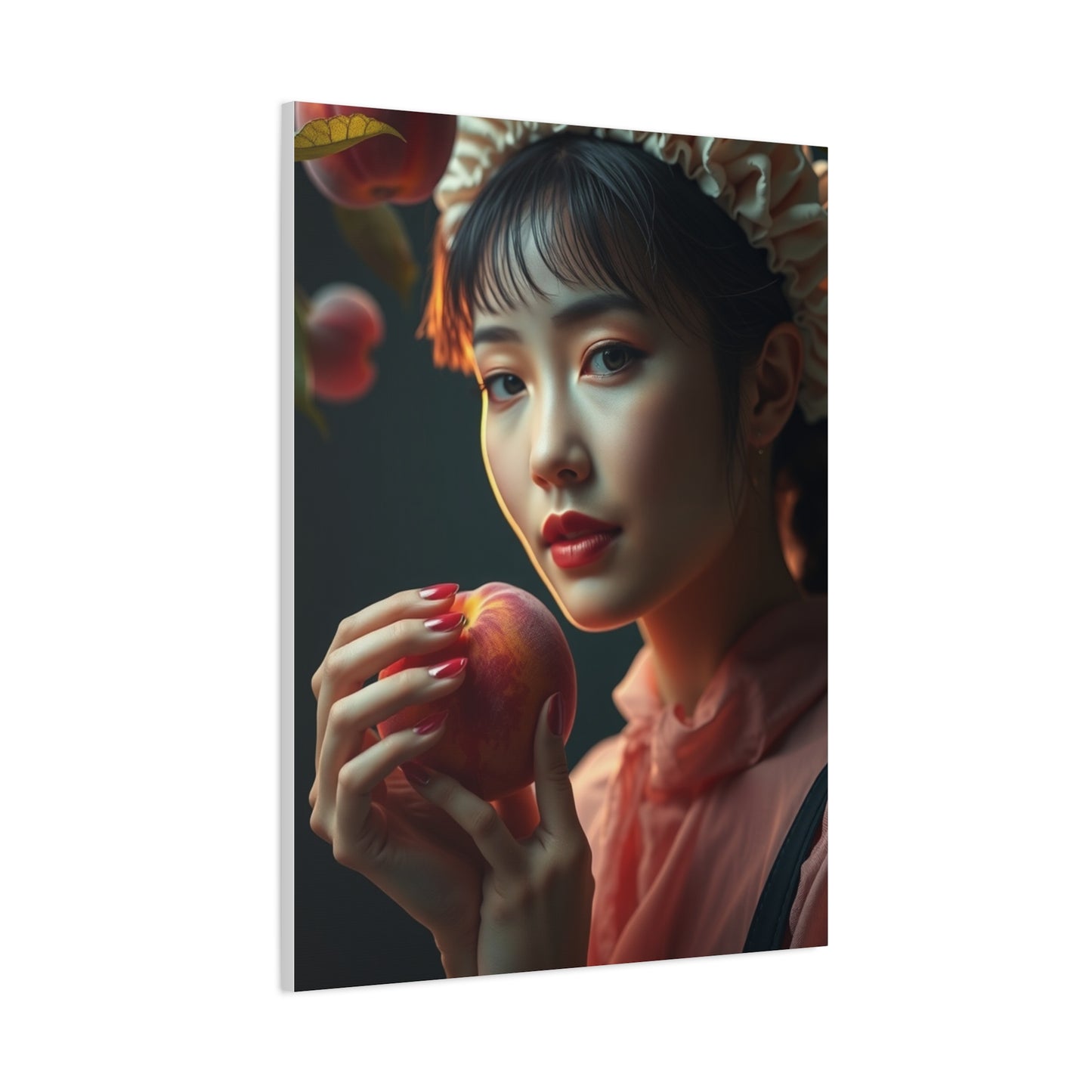 Peach Art Luxury Canvas Wall Art & Canvas Print
