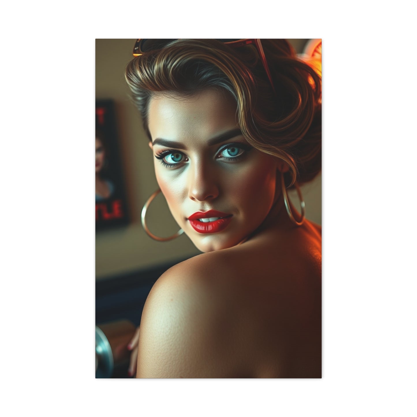 Supreme Pin-Ups Art Collection Wall Art & Canvas Print
