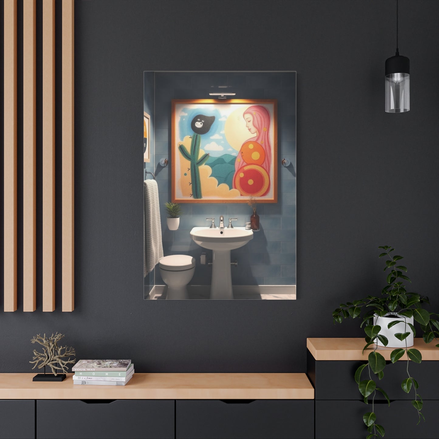 Kid’s Bathroom Art Supreme Gallery Wall Art & Canvas Print