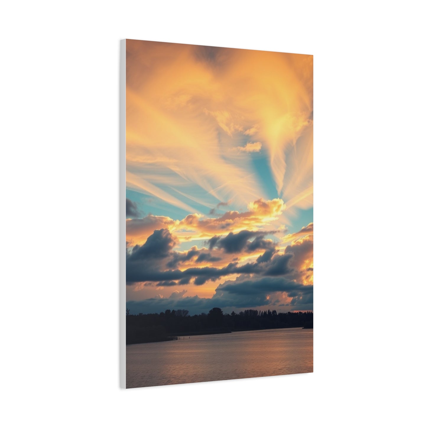 Michigan Sky Media Art Luxury Canvas Wall Art & Canvas Print